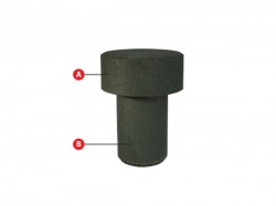 Mushroom Pedestal Seat